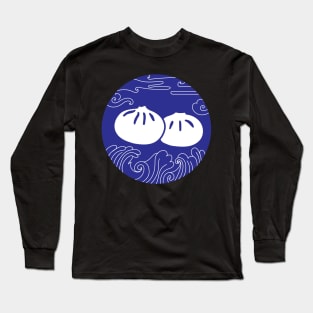 Artistic Asian Buns Bao Long Sleeve T-Shirt